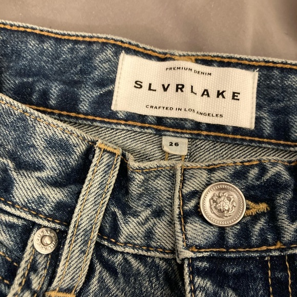 Slvrlake Dakota High Rise Relaxed Fit Jeans in Tuscan - Picture 3 of 7